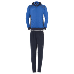 uhlsport GOAL TEC Kapuzen-Trainingsanzug azurblau/marine XL