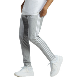 adidas Essentials French Terry 3-Streifen Trainingshose Herren 83F7 - mgreyh/white M