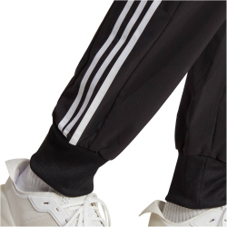 adidas Aeroreday Essentials Tapered Cuff Woven 3-Streifen Jogginghose Herren 095A - black/white M/T