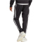 adidas Aeroreday Essentials Tapered Cuff Woven 3-Streifen Jogginghose Herren 095A - black/white XXL
