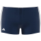 adidas Classic 3-Streifen Boxer-Badehose Herren AEQ1 - tenabl/white 2 (XS)