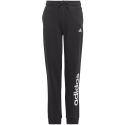 adidas Essentials Linear Logo Jogginghose Kinder 095A - black/white 152