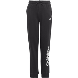 adidas Essentials Linear Logo Jogginghose Kinder 095A - black/white 152