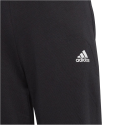 adidas Essentials Linear Logo Jogginghose Kinder 095A - black/white 152