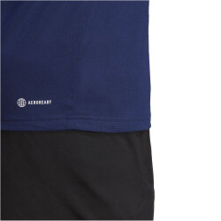 adidas Train Essentials Feelready Logo Training T-Shirt Herren 043A - dkblue/white S