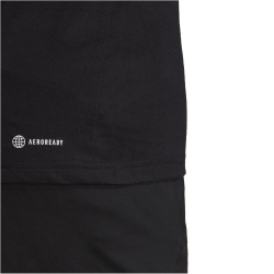 adidas Train Essentials Feelready Logo Training T-Shirt Herren IB8273 - black/white M