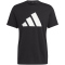 adidas Train Essentials Feelready Logo Training T-Shirt Herren 095A - black/white M