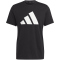 adidas Train Essentials Feelready Logo Training T-Shirt Herren IB8273 - black/white M