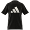 adidas Train Essentials Feelready Logo Training T-Shirt Herren IB8273 - black/white M