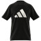 adidas Train Essentials Feelready Logo Training T-Shirt Herren 095A - black/white XXL/T