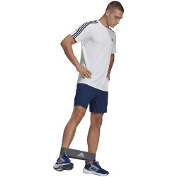 adidas Train Essentials Logo Training Shorts Herren 043A - dkblue/white XL/7"