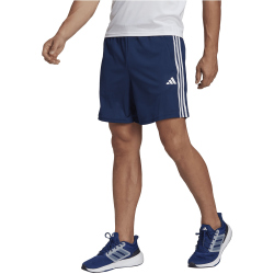 adidas Train Essentials Piqu&eacute; 3-Streifen Trainingsshorts Herren 043A - dkblue/white XL/T