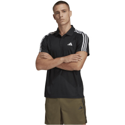 adidas Train Essentials Piqu&eacute; Training Poloshirt Herren 095A - black/white M