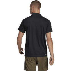 adidas Train Essentials Piqu&eacute; Training Poloshirt Herren 095A - black/white M