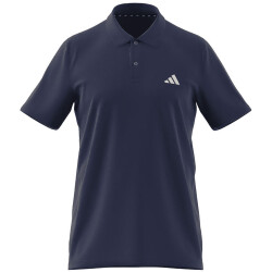 adidas Train Essentials Training Poloshirt Herren 043A - dkblue/white S
