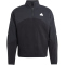 adidas Future Icons 3-Streifen 1/4-Zip Sweatshirt Herren 095A - black L