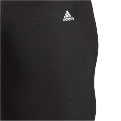 adidas 3-Streifen Badeanzug Kinder 095A - black/white 98