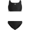 adidas 3-Streifen Bikini Kinder 095A - black/white 92