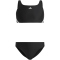adidas 3-Streifen Bikini Kinder 095A - black/white 92