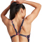 adidas 3 Bar Logo Graphic Badeanzug Damen AA35 - legink/brired 34