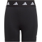 adidas AEROREADY Techfit kurze Leggings Kinder 095A - black/white 164
