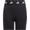 adidas AEROREADY Techfit kurze Leggings Kinder 095A - black/white 164