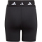 adidas AEROREADY Techfit kurze Leggings Kinder 095A - black/white 164