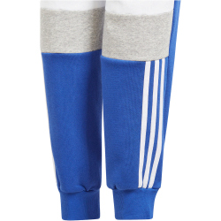 adidas Tiberio 3-Streifen Colorblock Jogginghose Kinder AETC - selubl/mgreyh/white 152