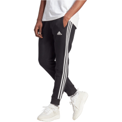adidas Essentials 3-Streifen Tapered Cuff Jogginghose Herren 095A - black/white XXS