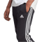 adidas Essentials 3-Streifen Tapered Cuff Jogginghose Herren 095A - black/white XXS