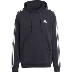 adidas Essentials 3-Streifen Hoodie Herren 095A - black XS