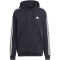 adidas Essentials 3-Streifen Hoodie Herren 095A - black XXL