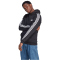 adidas Essentials 3-Streifen Hoodie Herren 095A - black XXL