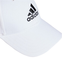 adidas Cotton Twill Baseball Cap Herren 001A - white/black 54 - 60 cm