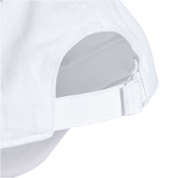 adidas Cotton Twill Baseball Cap Herren 001A - white/black 54 - 60 cm