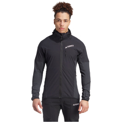 adidas TERREX Techrock Windjacke mit Kapuze Herren 095A - black S