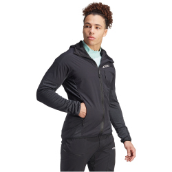 adidas TERREX Techrock Windjacke mit Kapuze Herren 095A - black S