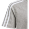 adidas Essentials 3-Streifen T-Shirt Kinder 83F7 - mgreyh/white 128