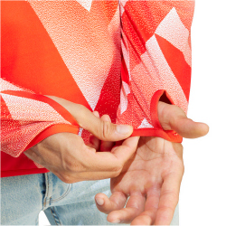 adidas FC Bayern M&uuml;nchen Aufw&auml;rm Oberteil Herren 013A - red/white M