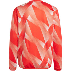 adidas FC Bayern München Aufwärm Oberteil Herren 013A - red/white XL