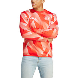 adidas FC Bayern München Aufwärm Oberteil Herren 013A - red/white XL
