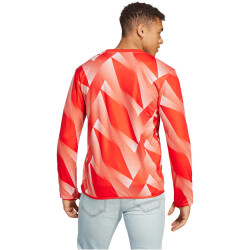 adidas FC Bayern München Aufwärm Oberteil Herren 013A - red/white XL