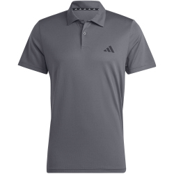 adidas Train Essentials Training Poloshirt Herren AA2V - grefiv/black XL