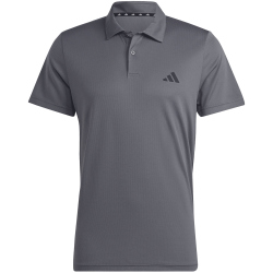 adidas Train Essentials Training Poloshirt Herren IB1066 - grey five/black XXL