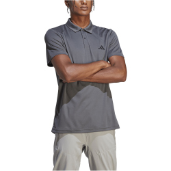 adidas Train Essentials Training Poloshirt Herren IB1066 - grey five/black XXL