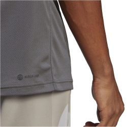 adidas Train Essentials Training Poloshirt Herren IB1066 - grey five/black XXL