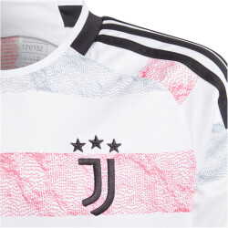 adidas Juventus Turin Auswärtstrikot Kinder 23/24 001A - white 128