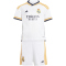 adidas Real Madrid Heim Trikotsatz 2023/24 Kinder 001A - white 104