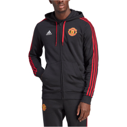 adidas Manchester United DNA Trainingsjacke Herren 095A - black/mufred S