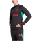 adidas Manchester United Tiro 23 1/4-Zip Trainingsoberteil Herren 095A - black S